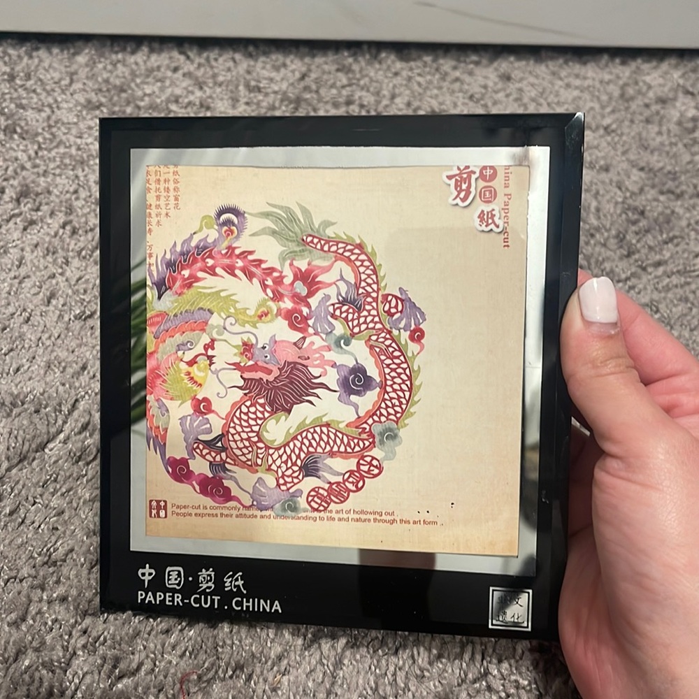 Paper cut china decor